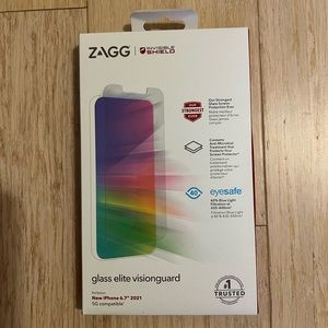 Zagg Invisible Shield Screen Protector - iPhone 13 Pro Max New iPhone 6.7" 2021